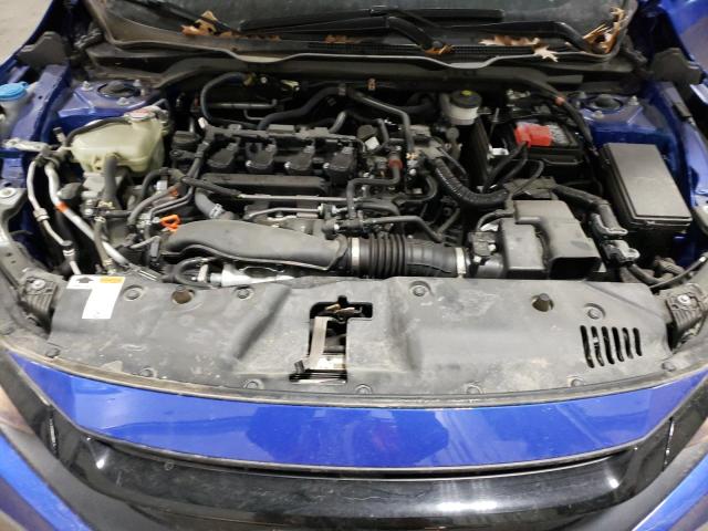 2HGFC1F71MH702245 - 2021 HONDA CIVIC EXL Կապույտ լուսանկար 11