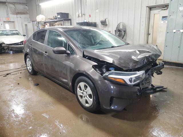 3KPFK4A76HE156196 - 2017 KIA FORTE LX BROWN photo 4