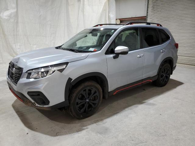 JF2SKAJC6KH442126 - 2019 SUBARU FORESTER SPORT SILVER photo 1