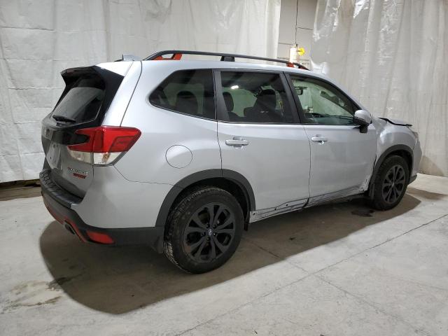 JF2SKAJC6KH442126 - 2019 SUBARU FORESTER SPORT SILVER photo 3