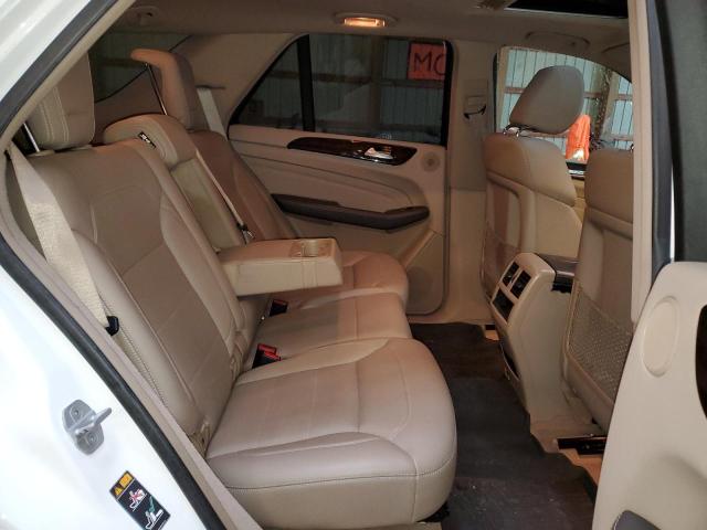 4JGDA5HBXEA315516 - 2014 MERCEDES-BENZ ML 350 4MATIC WHITE photo 11
