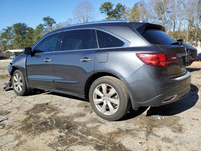 5FRYD3H93GB017400 - 2016 ACURA MDX ADVANCE CHARCOAL photo 2