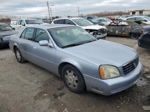 1G6KD54Y34U187374 - 2004 CADILLAC DEVILLE BLUE photo 4