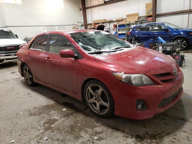 2T1BE4EE9BC047753 - 2011 TOYOTA COROLLA XRS RED photo 4