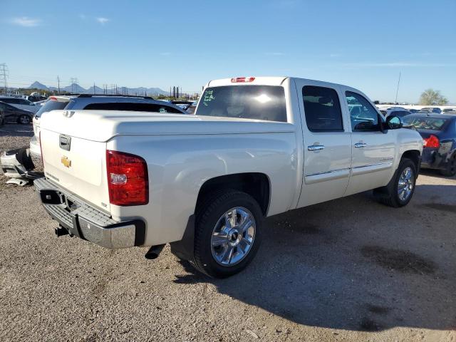 3GCPKTE77DG135574 - 2013 CHEVROLET SILVERADO K1500 LTZ WHITE photo 3