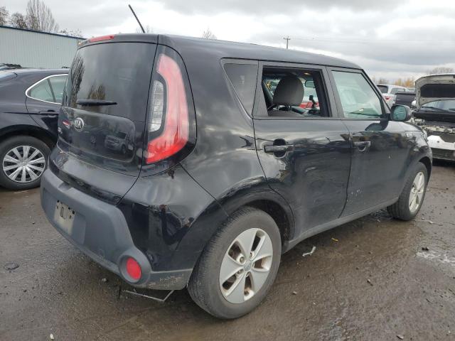 KNDJN2A21F7761699 - 2015 KIA SOUL BLACK photo 3