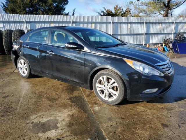 5NPEC4AC7CH328343 - 2012 HYUNDAI SONATA SE BLACK photo 4