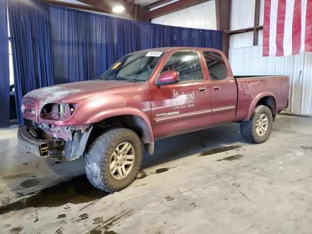 5TBBT48194S441187 - 2004 TOYOTA TUNDRA ACCESS CAB LIMITED RED photo 1