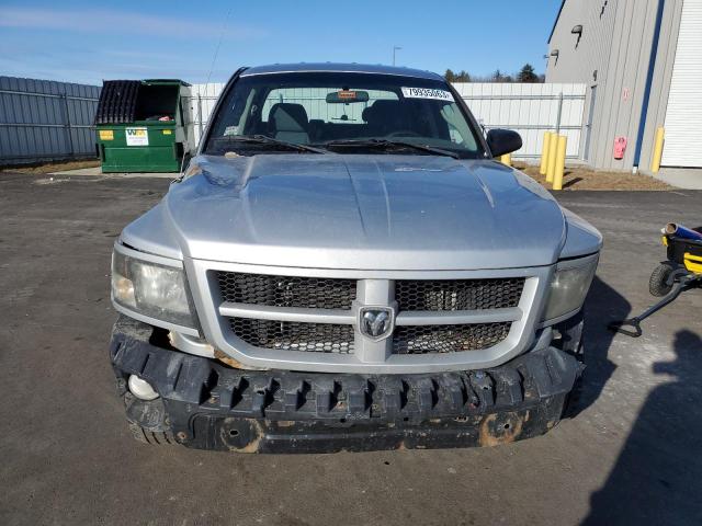 1D7RW3GKXBS620737 - 2011 DODGE DAKOTA SLT SILVER photo 5