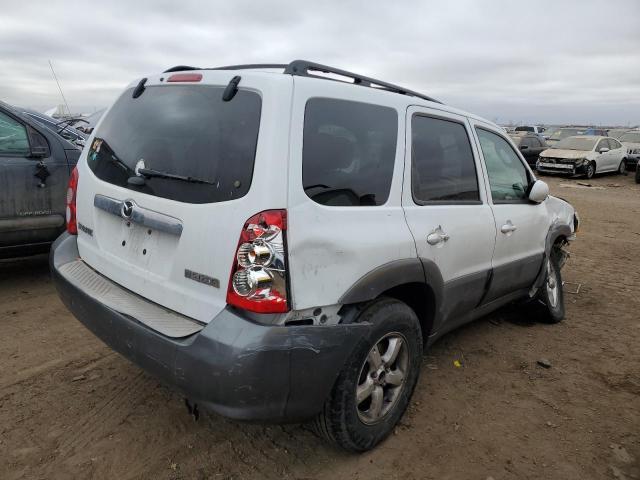 4F2YZ04175KM25884 - 2005 MAZDA TRIBUTE S WHITE photo 3