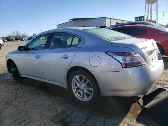 1N4AA5AP1EC481298 - 2014 NISSAN MAXIMA S SILVER photo 2