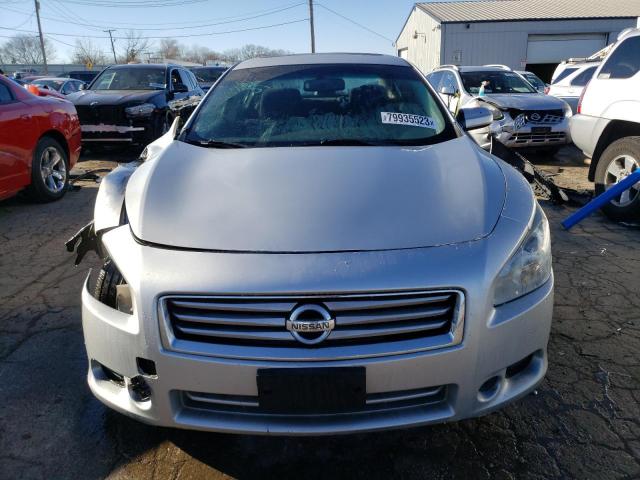 1N4AA5AP1EC481298 - 2014 NISSAN MAXIMA S SILVER photo 5