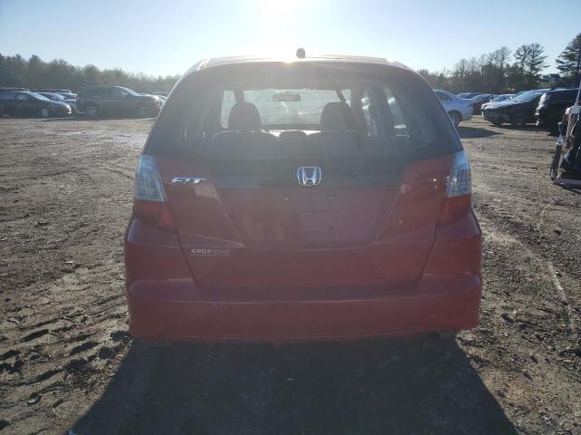 JHMGE88209S072627 - 2009 HONDA FIT RED photo 6