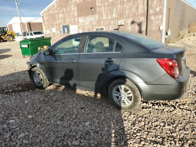 1G1JC5SH3D4236290 - 2013 CHEVROLET SONIC LT GRAY photo 2