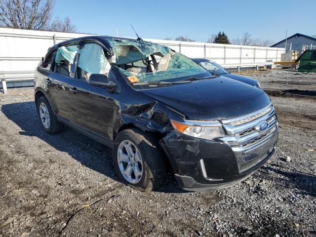 2FMDK4JCXCBA36594 - 2012 FORD EDGE SEL BLACK photo 4