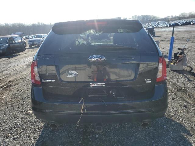 2FMDK4JCXCBA36594 - 2012 FORD EDGE SEL BLACK photo 6