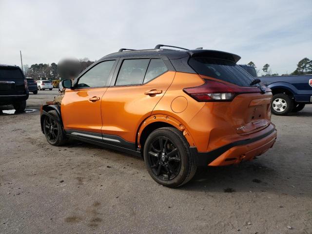 3N1CP5DV4NL515589 - 2022 NISSAN KICKS SR ORANGE photo 2