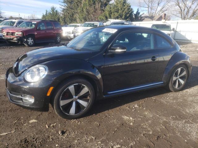 3VWVA7AT3DM609636 - 2013 VOLKSWAGEN BEETLE TURBO BLACK photo 1