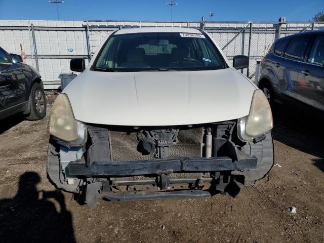 JN8AS58TX9W056990 - 2009 NISSAN ROGUE S WHITE photo 5