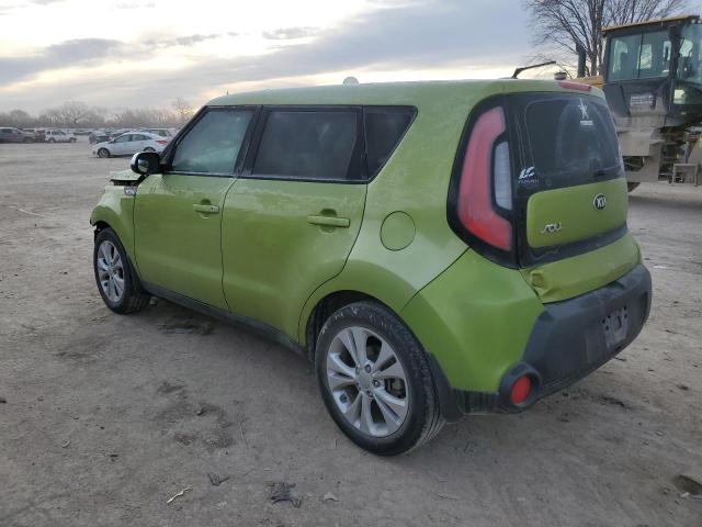 KNDJP3A50E7707464 - 2014 KIA SOUL + GREEN photo 2