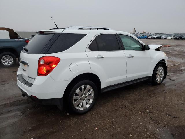 2GNALFEC3B1219664 - 2011 CHEVROLET EQUINOX LTZ WHITE photo 3