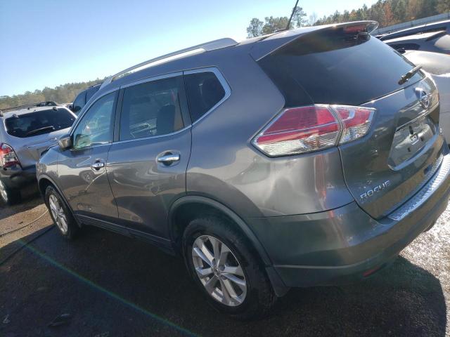 KNMAT2MV8GP600540 - 2016 NISSAN ROGUE S GRAY photo 2