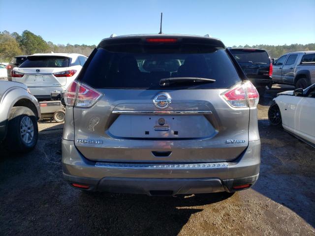 KNMAT2MV8GP600540 - 2016 NISSAN ROGUE S GRAY photo 6