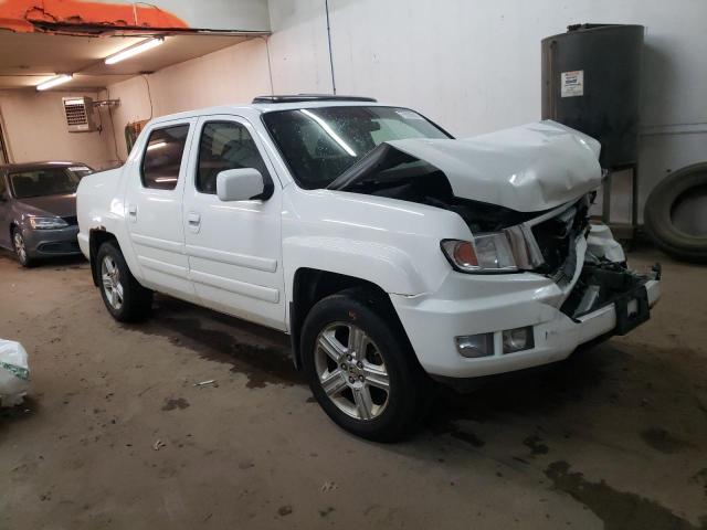 5FPYK1F53AB011350 - 2010 HONDA RIDGELINE RTL WHITE photo 4