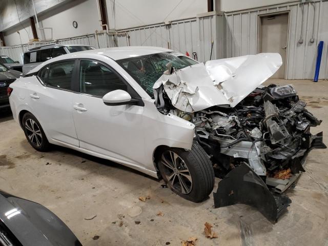 3N1AB8CV5LY306922 - 2020 NISSAN SENTRA SV WHITE photo 4