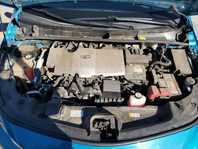 JTDKARFP8H3061475 - 2017 TOYOTA PRIUS PRIM 蓝色 照片 11