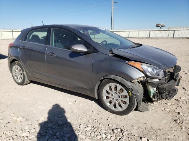 KMHD35LH9GU325249 - 2016 HYUNDAI ELANTRA GT GRAY photo 4