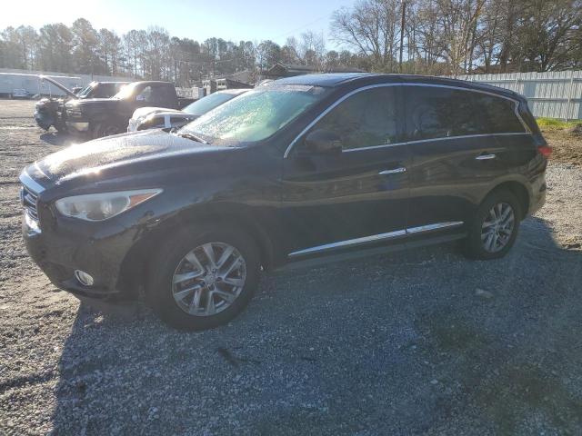 5N1AL0MN7DC301835 - 2013 INFINITI JX35 BLACK photo 1