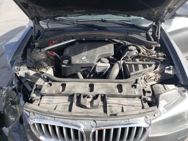 5UXWZ7C30H0V90709 - 2017 BMW X3 SDRIVE28I GRAY photo 12