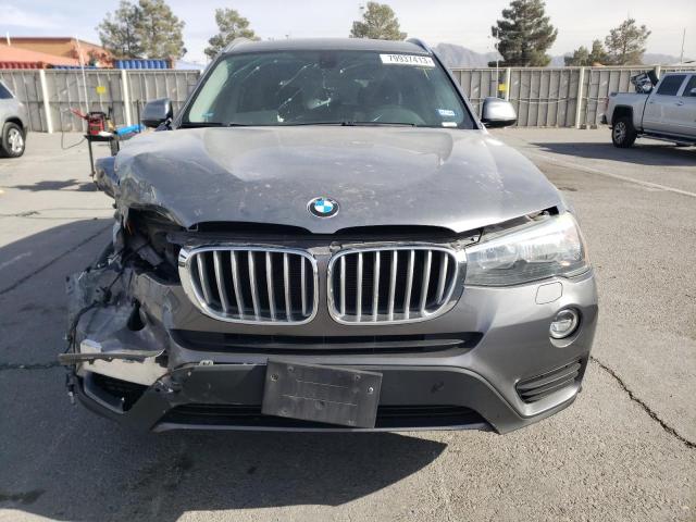 5UXWZ7C30H0V90709 - 2017 BMW X3 SDRIVE28I GRAY photo 5