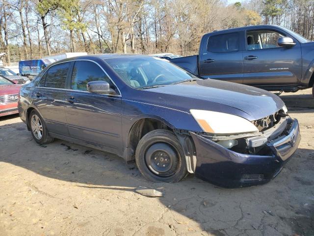 1HGCM56797A158328 - 2007 HONDA ACCORD EX BLUE photo 4