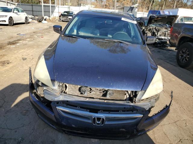 1HGCM56797A158328 - 2007 HONDA ACCORD EX BLUE photo 5