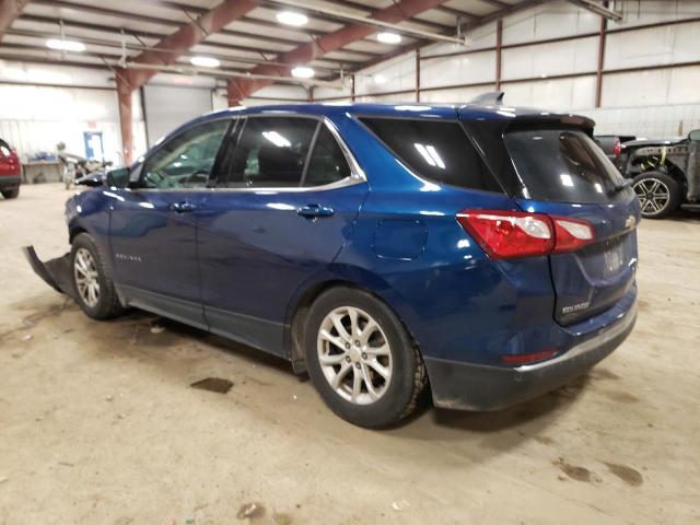 2GNAXKEV1K6126322 - 2019 CHEVROLET EQUINOX LT BLUE photo 2