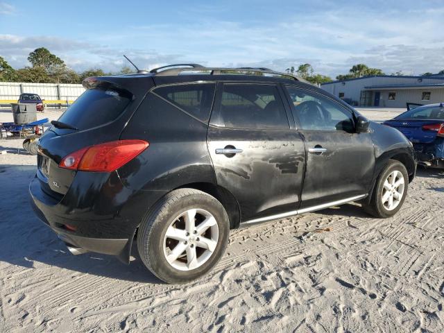 JN8AZ18U39W003464 - 2009 NISSAN MURANO S BLACK photo 3