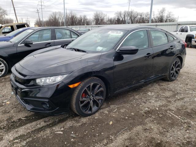 2HGFC2F81MH503050 - 2021 HONDA CIVIC SPORT 黑色 照片 1