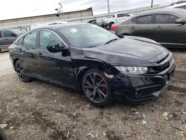 2HGFC2F81MH503050 - 2021 HONDA CIVIC SPORT 黑色 照片 4