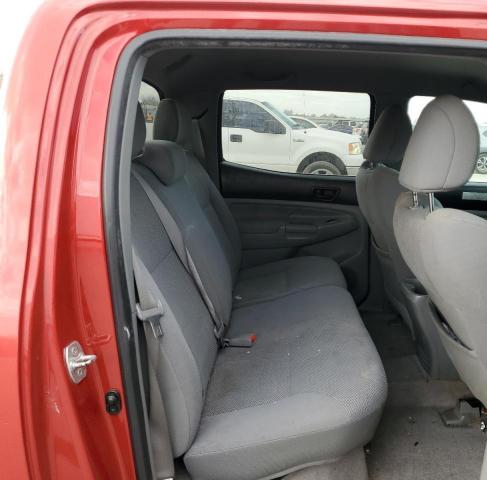 5TELU4ENXAZ746941 - 2010 TOYOTA TACOMA DOUBLE CAB RED photo 10