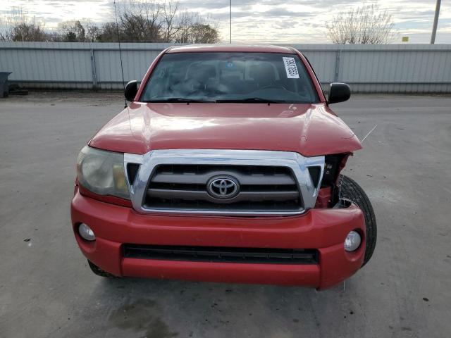 5TELU4ENXAZ746941 - 2010 TOYOTA TACOMA DOUBLE CAB RED photo 5