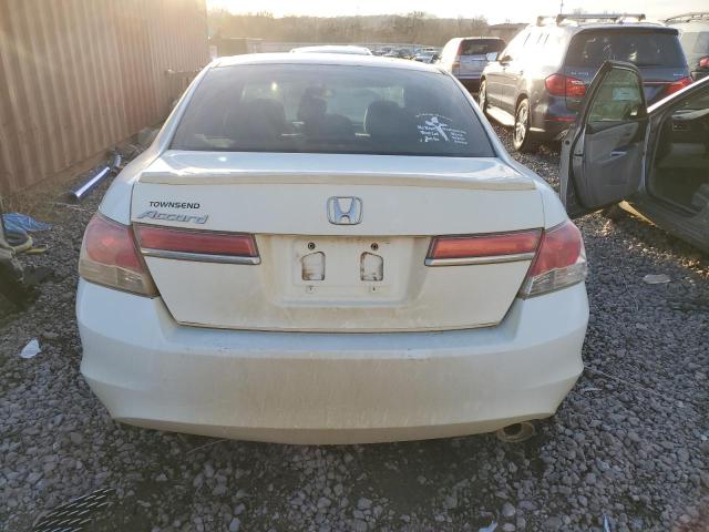 1HGCP2F38BA064016 - 2011 HONDA ACCORD LX WHITE photo 6