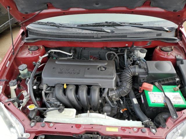 1NXBR32E16Z633970 - 2006 TOYOTA COROLLA CE RED photo 11