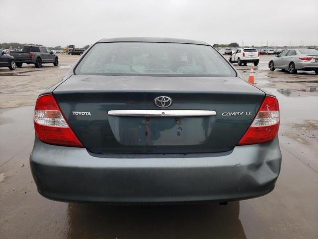 4T1BE30K73U749108 - 2003 TOYOTA CAMRY LE GREEN photo 6