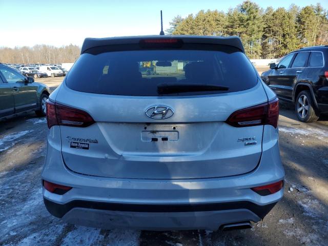 5XYZTDLB5JG566573 - 2018 HYUNDAI SANTA FE S SILVER photo 6