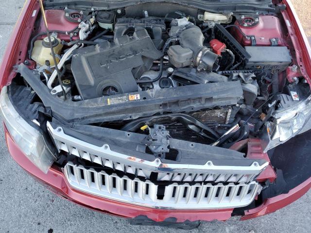 3LNHM26T29R629126 - 2009 LINCOLN MKZ RED photo 11