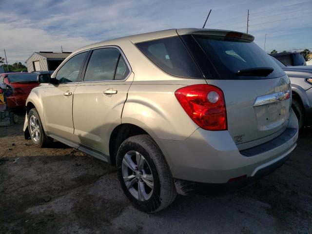 2GNALAEK3E1117909 - 2014 CHEVROLET EQUINOX LS BEIGE photo 2