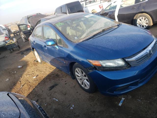 19XFB2F81CE070034 - 2012 HONDA CIVIC EX BLUE photo 4