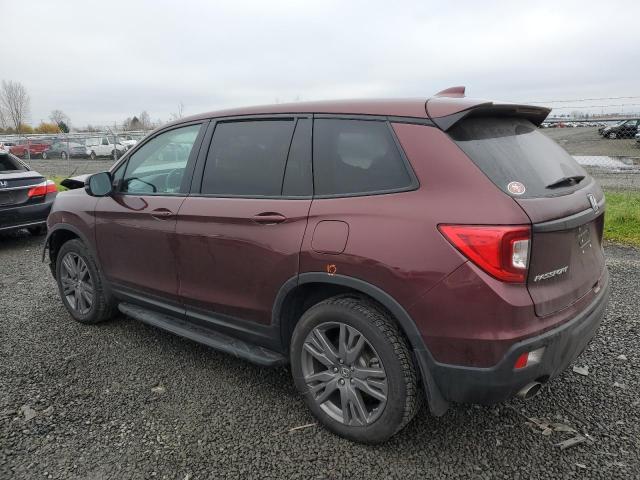 5FNYF8H55KB013377 - 2019 HONDA PASSPORT EXL BURGUNDY photo 2